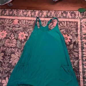 Amazon Teal Mini Dress